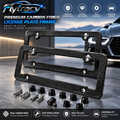 Flytracy™ Premium Carbon Fiber License Plate Frame – Lightweight Vehicle Plate Holder with Sporty Modern Styling